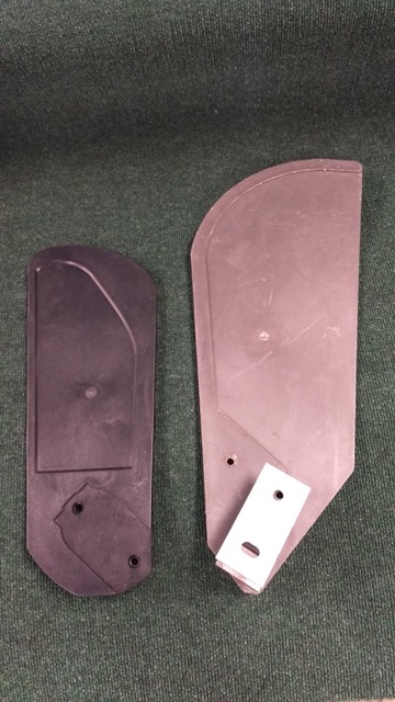 Catcher Plate with Rubber Wedge